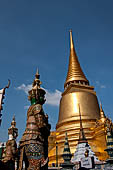 Bangkok Grand Palace, one of the 12 giants, set up in 6 pairs, that guard the entrances in the enclosure of the Temple of the Emerald Buddha, the Wat Phra Kaew. 